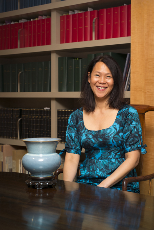 Sarah Wong, who has just been appointed a director of Eskenazi Ltd., the leading London-based dealers in Asian art. Image courtesy of Eskenazi Ltd.